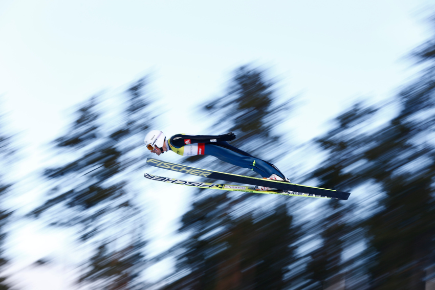 Nordic Combined - Fouez celebration