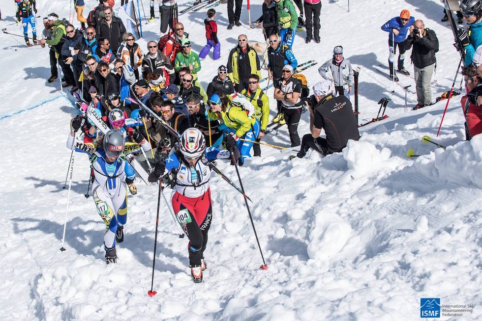 Valentine sur le podium