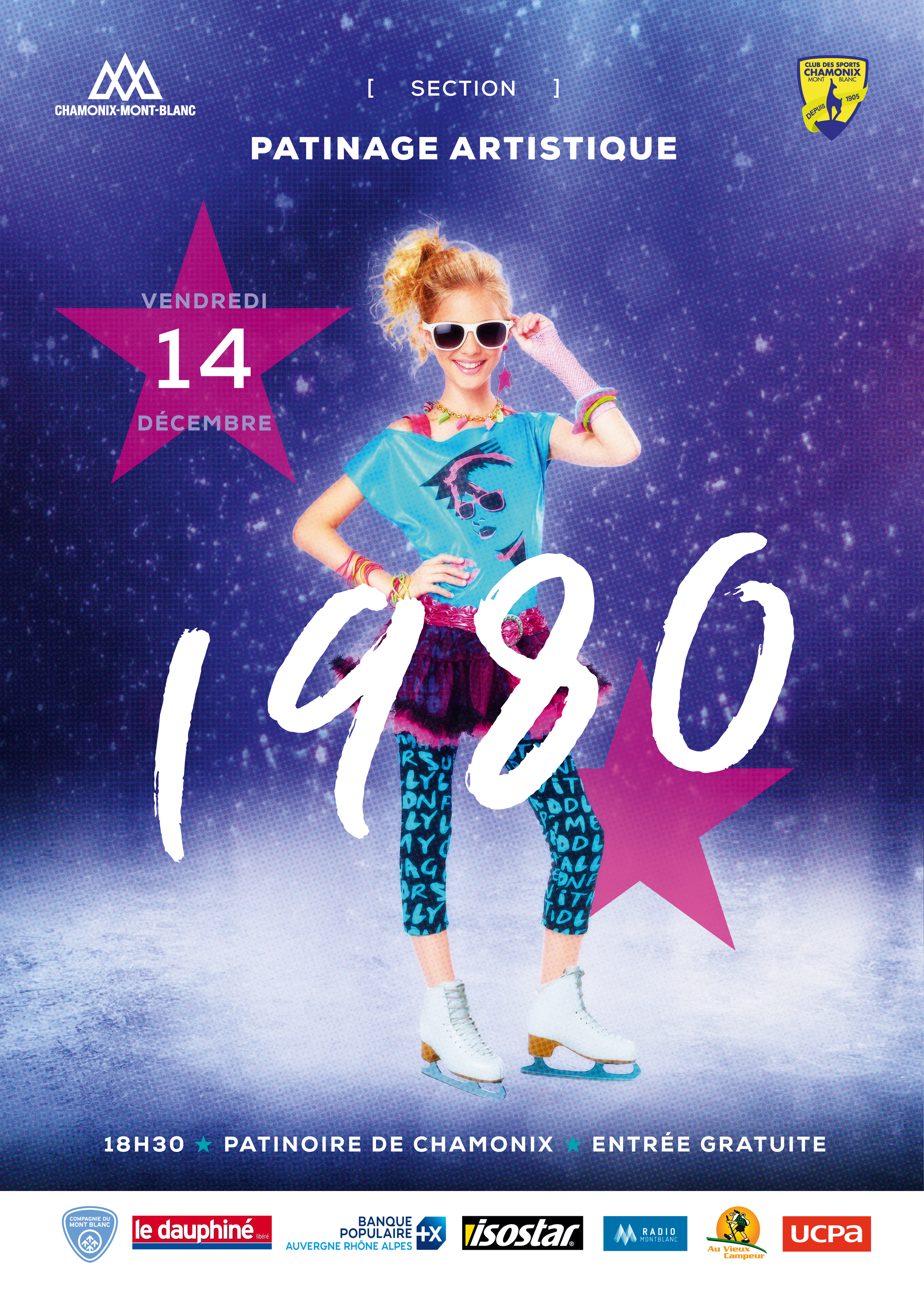 MANIFESTATION FESTIVE GRATUITE: GALA SUR GLACE