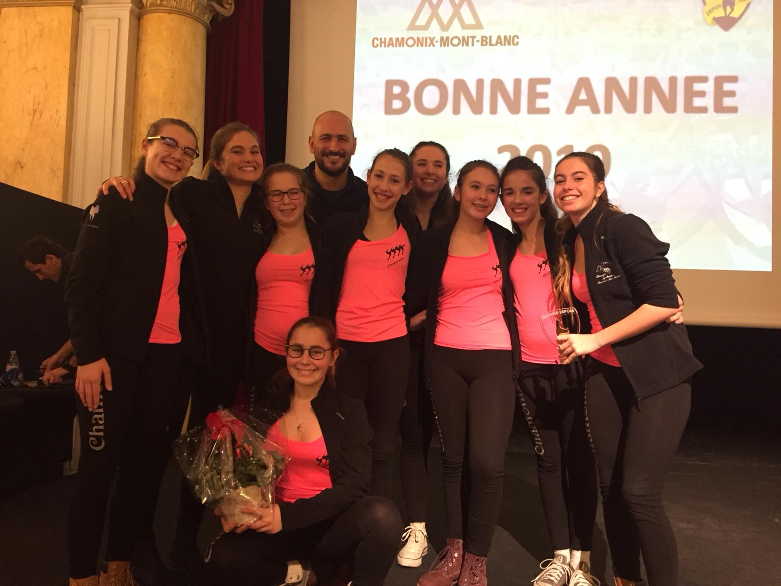 Notre équipe Perce Neige à la céremonie du trophée du Sport