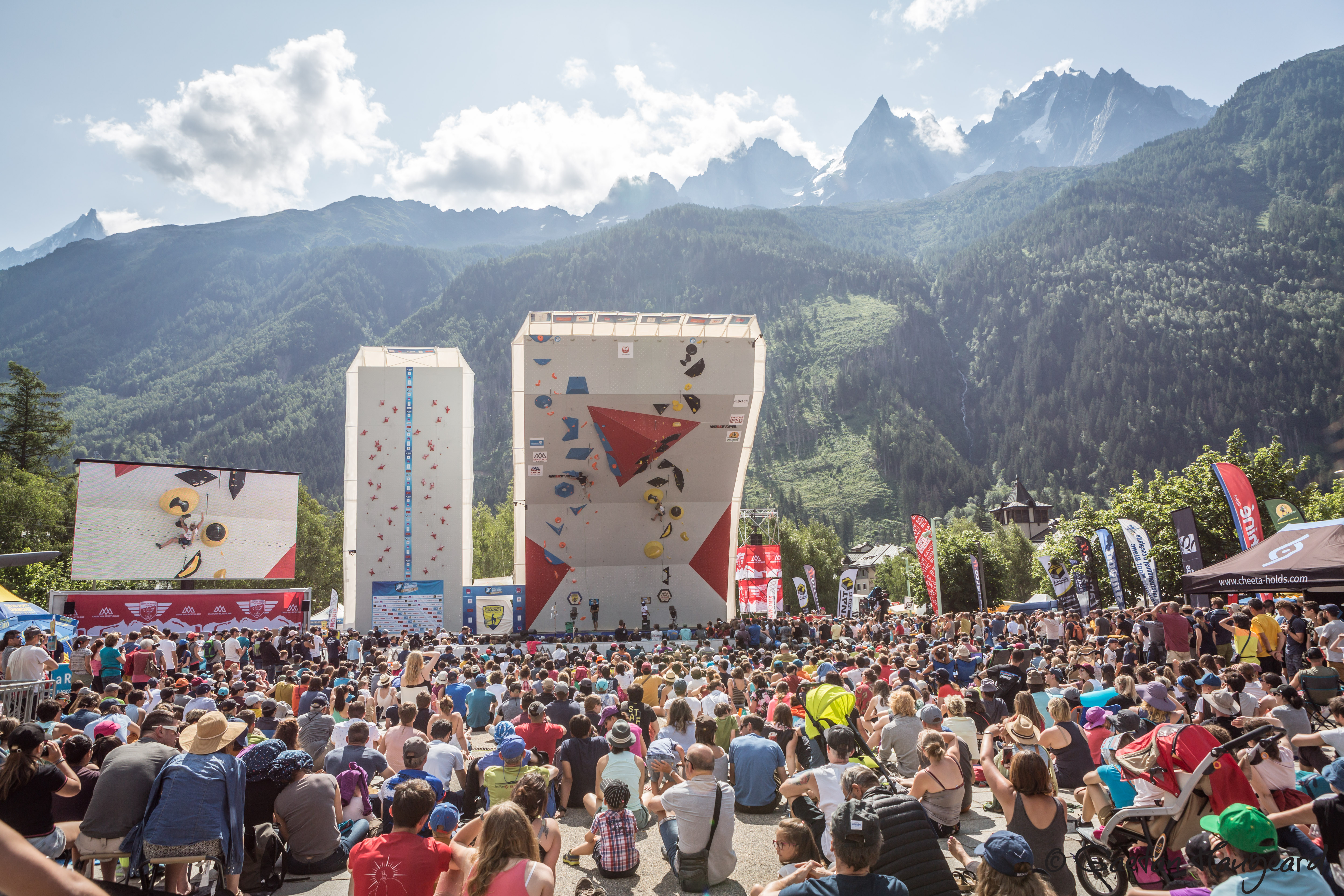 La Coupe du Monde d'escalade redevient gratuite !